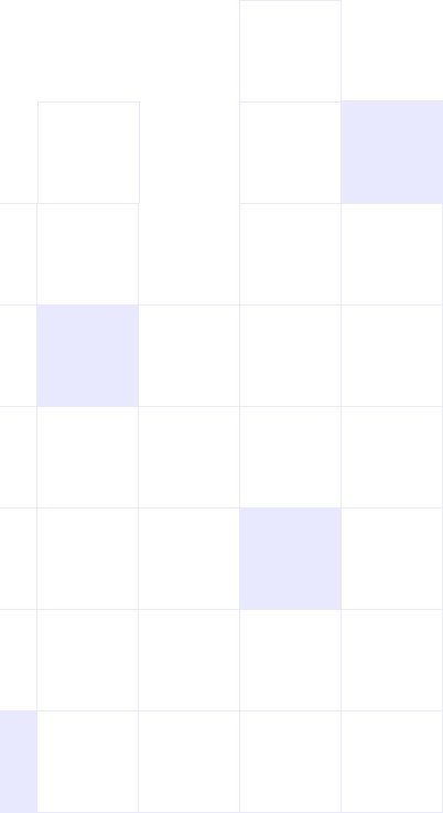 Decoração de quadrados geométricos brancos